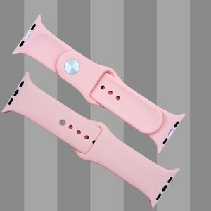Watch Band Compatible with Apple watch Pink Sand